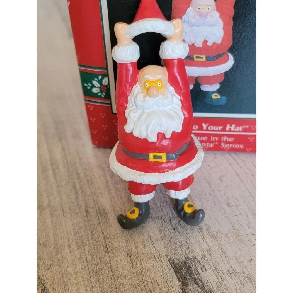 Enesco‎ hang on to your hat 1990 ornament Xmas